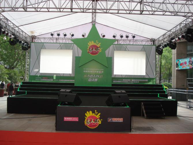 鄭州舞臺(tái)出租圖片