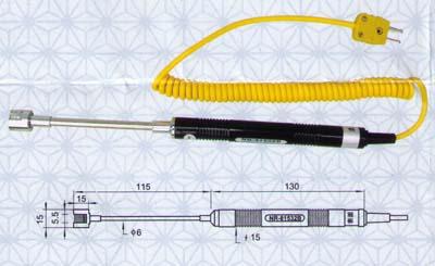 供應NR-81533B彎頭測溫探頭，接觸式測溫儀，溫度探頭