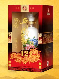 12年國(guó)花瓷西鳳酒