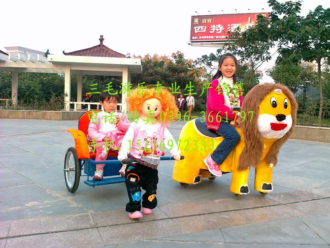 驻马店市游乐产品厂家供应游乐产品，机器人拉车，电动动物，蜘蛛塔，儿童蹦极