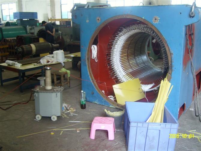 直流電機(jī)檢修結(jié)束的正常試機(jī)圖片
