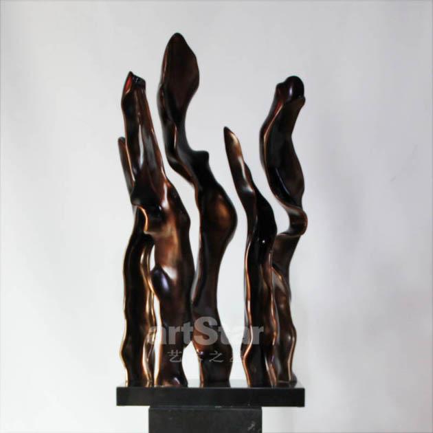 供應抽象人物雕塑工藝品酒店藝術品裝飾擺件