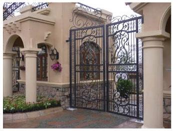 供應(yīng)庭院自動(dòng)門(mén)別墅自動(dòng)門(mén)感應(yīng)自動(dòng)門(mén)，遙控電動(dòng)門(mén)