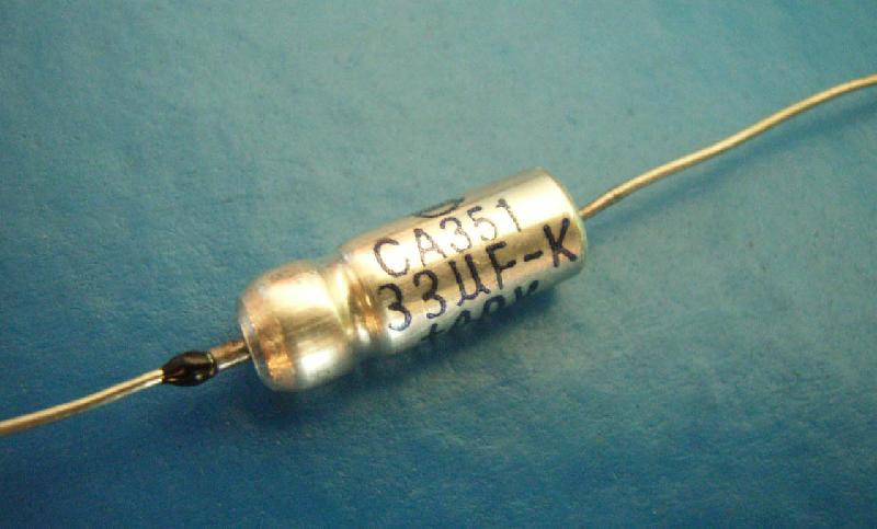 供應(yīng)CA351型氣密封非固體鉭電容器