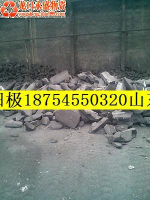 殘極裝車照片廢殘極照片陽極炭精照片