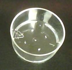 供應(yīng)工藝塑料蠟燭器皿蠟燭筒