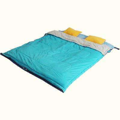 供應(yīng)*純棉雙人帶枕頭睡袋信封式睡袋