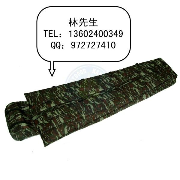 供應行軍便攜式迷彩睡袋叢林睡袋野營用