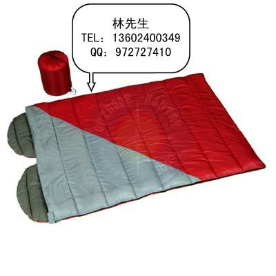 供應(yīng)雙人睡袋 拼接睡袋 戶外睡袋 情侶睡袋 帳篷睡袋 露營睡袋
