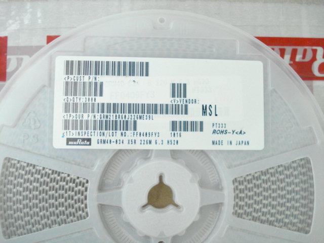 供應(yīng)陶瓷電容*GRM188R61A255KE34D