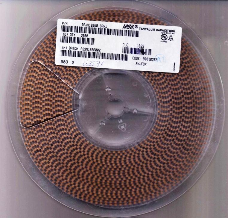 供應TAJA105K016RNJ鉭電容AVX代理商