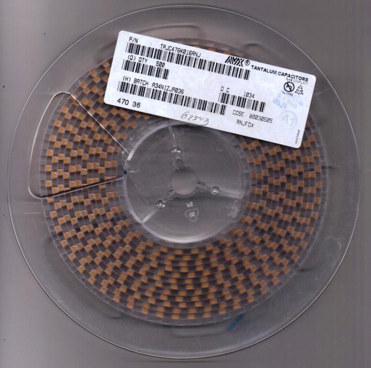 供應(yīng)AVX鉭電容湖南代理商TPSE476K035RN