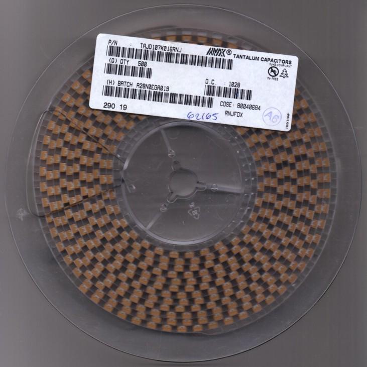 TAJD107K016RNJ鉭電容AVX圖片