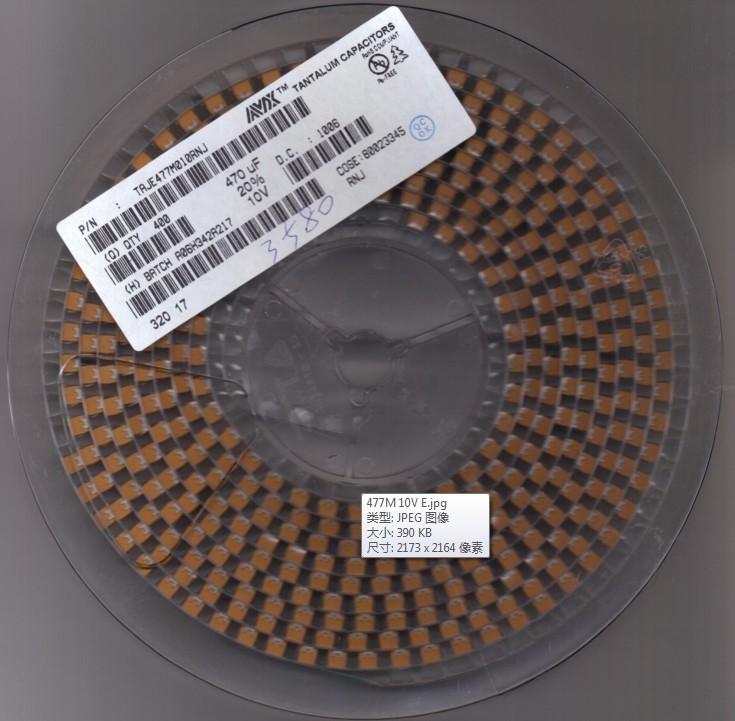 供應(yīng)AVX鉭電容TAJD337K010RNJ