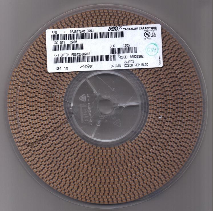 供應TAJA105K016RNJ鉭電容AVX代理商