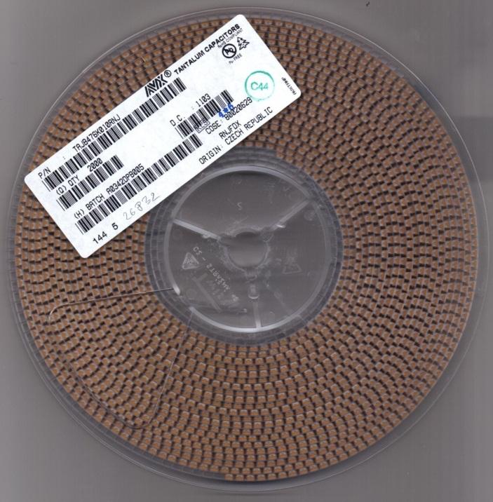 供應TAJA105K016RNJ鉭電容AVX代理商