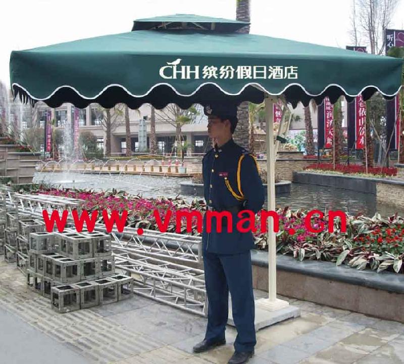 供應(yīng)邢臺(tái)*開盤保安傘太陽傘