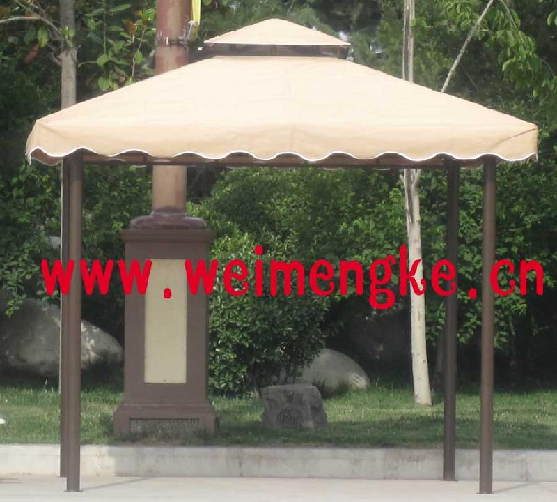 供應(yīng)西安戶外豪華涼亭四柱亭維盟客傘業(yè)
