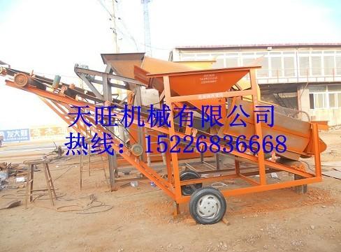 供應(yīng)邢臺新型電動滾筒篩沙機(jī)