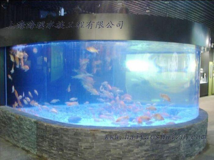 供应海瑶水族箱，亚力克鱼缸定做，亚力克厂家图片