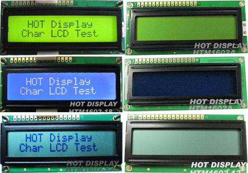 供应字符点阵屏HTM1602B显示屏批发商