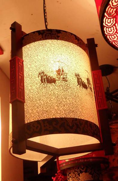 供應(yīng)羊皮吊燈