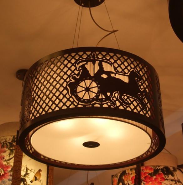 供應(yīng)酒店大堂羊皮燈