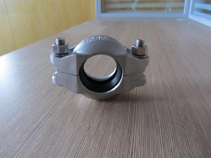 供應(yīng) 不銹鋼精鑄卡箍 水處理設(shè)備*卡箍