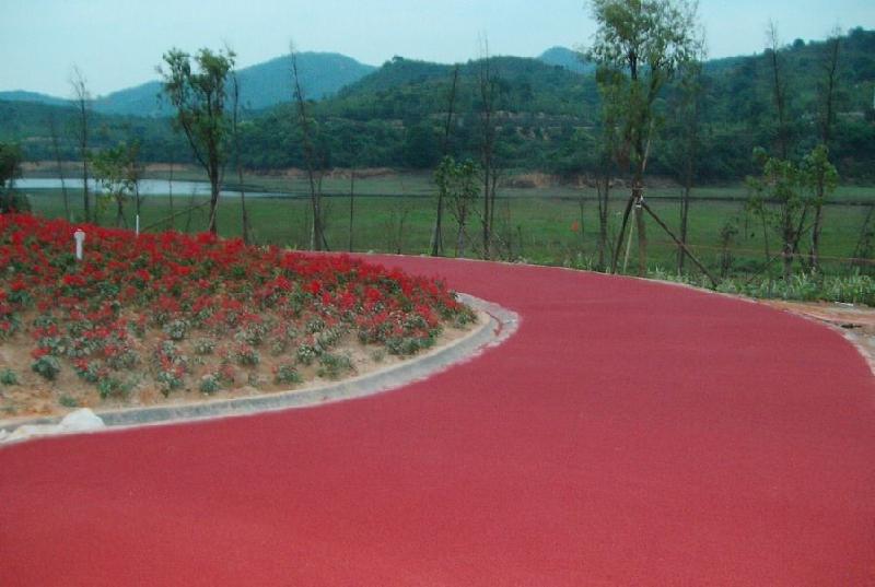 供應(yīng)彩色透水地坪透水地板