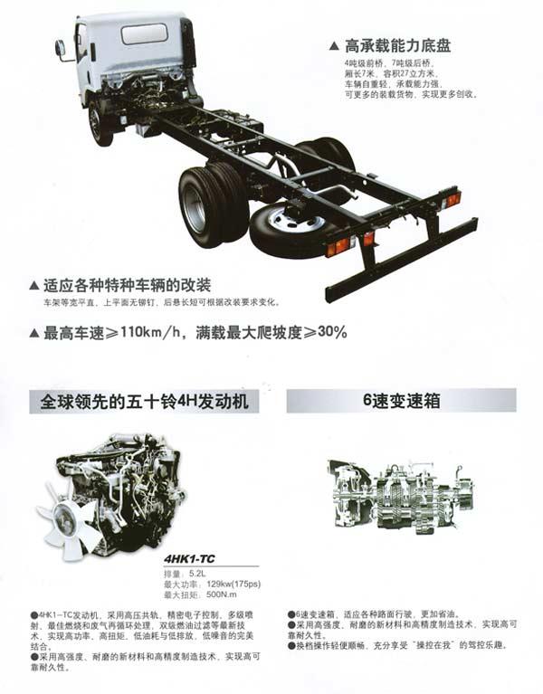 供应扬州五十铃700P单排5米5箱车