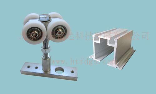 供应重型折叠门吊轮吊轨 多扇折叠门吊轮吊轨合页天地轴门体五金件