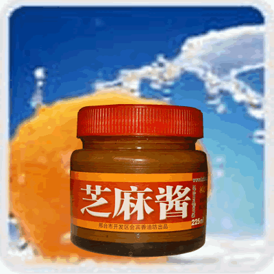 供应江苏瑞泰玻璃瓶厂200g芝麻酱玻璃瓶/豆酱瓶/虾酱瓶