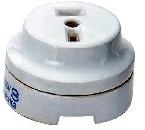 東莞盈政機電專業(yè)生產(chǎn)陶瓷插座圖片