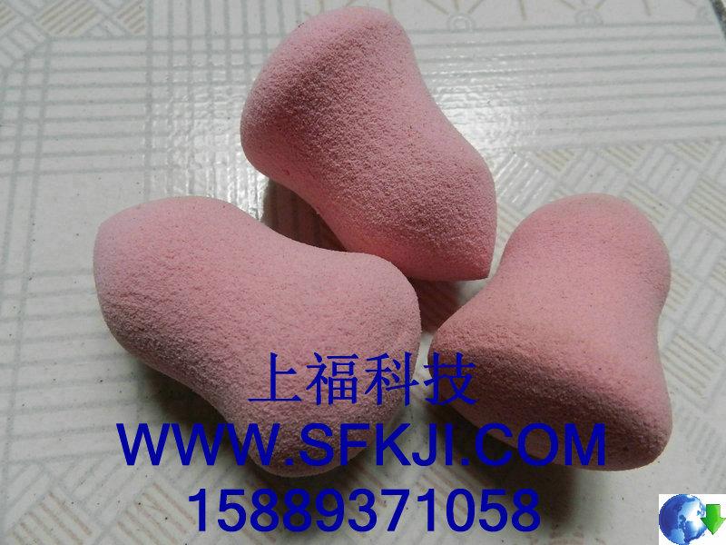 供應(yīng)全國(guó)直銷葫蘆形化妝棉【彩色葫蘆形化妝棉 水滴形棉】