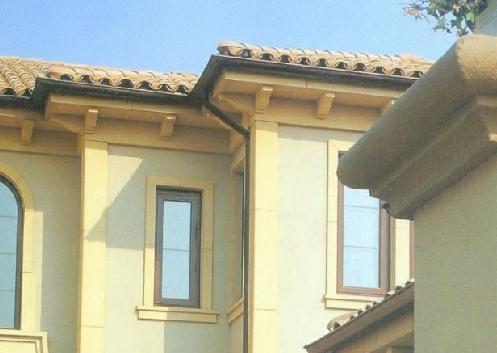 供應(yīng)屋檐成品雨水槽pvc矩形管