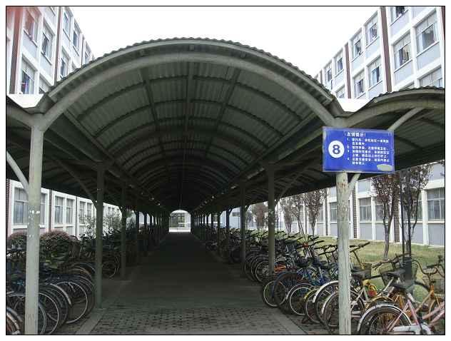 湖南道縣車棚雨棚圖片