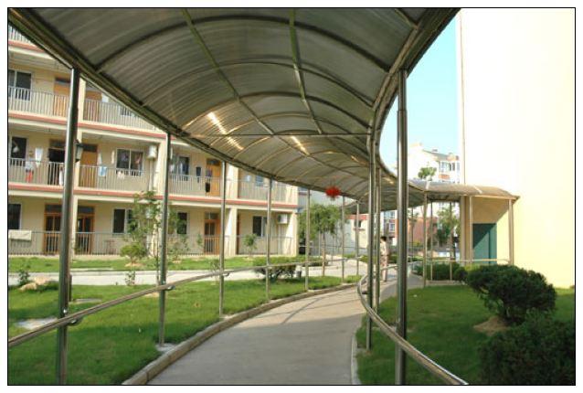 供應(yīng)永州市道縣連廊過道 樓宇連廊 廠房車間連廊過道 車棚連廊過道