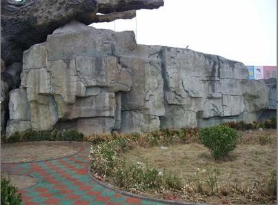 小區(qū)假山圖片