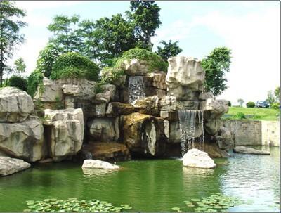 供應(yīng)濰坊小區(qū)假石 濰坊小區(qū)假山塑石濰坊假山塑石造景