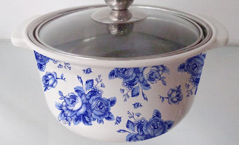 供應廣東廠家防燙套鍋-青花瓷