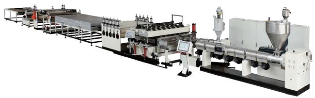 金緯PP中空建筑模板生產線圖片