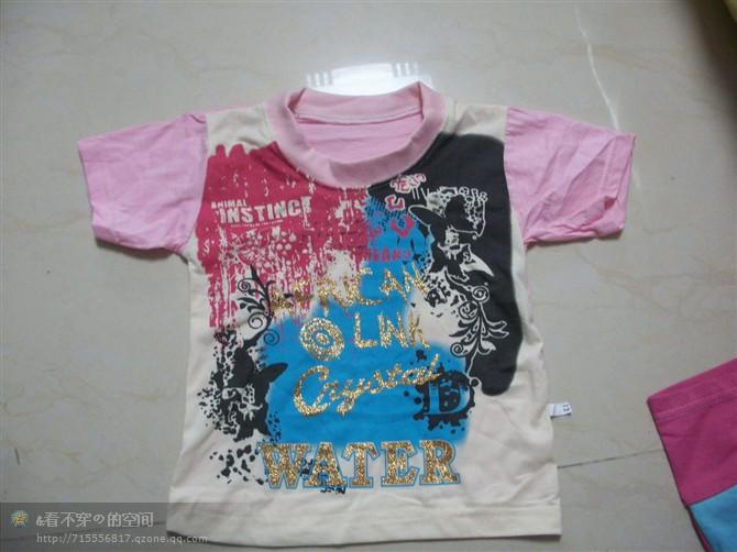 外貿(mào)童裝童T恤兒童T桖男童T桖女童T桖