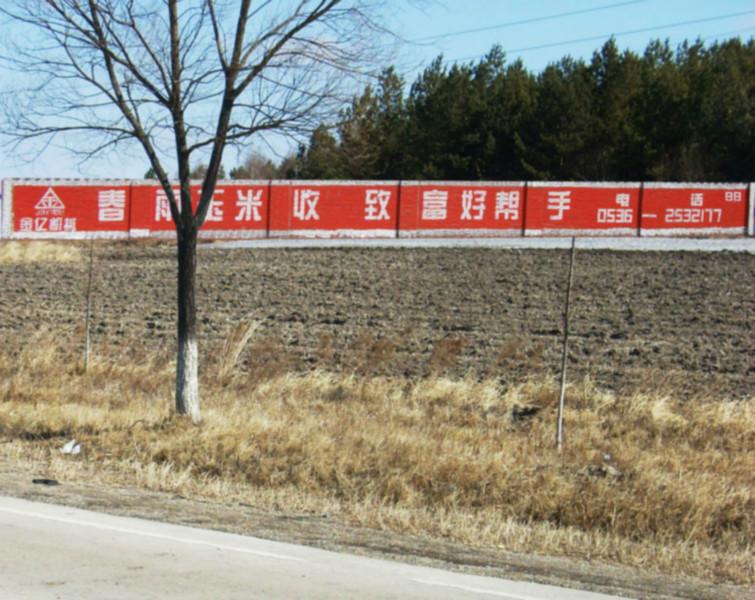 供應哈爾濱墻體廣告公司
