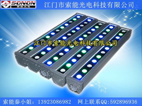 供應(yīng)DMX512七彩變色LED洗墻燈