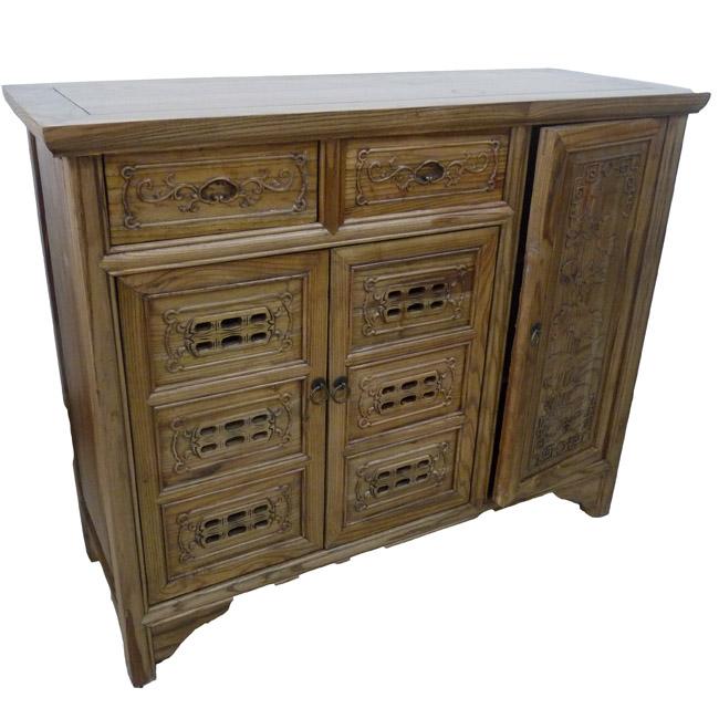 供應(yīng)古典五斗三門柜價(jià)格