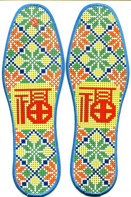 供應(yīng)湖南十字繡鞋墊繡花鞋墊批發(fā)