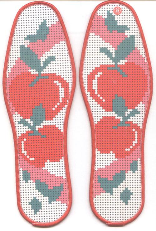 供應(yīng)鞋墊十字繡  不一樣的手工鞋墊半成品