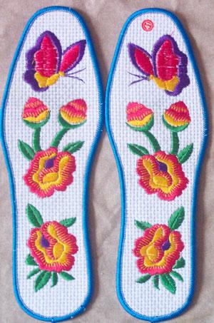 電腦繡花鞋墊圖片/電腦繡花鞋墊樣板圖 (2)