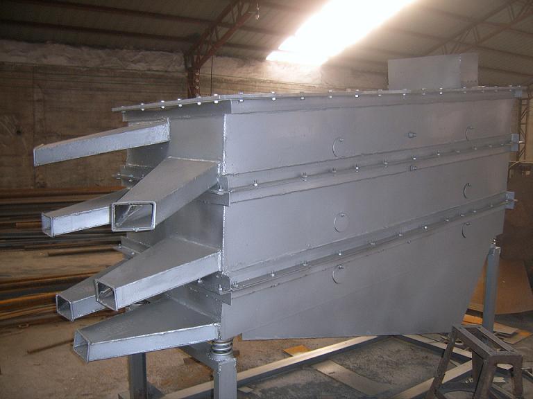 供應(yīng)臨沂平振式多層篩選機(jī)，糧食直線振動篩，大華玻璃顆粒篩選機(jī)