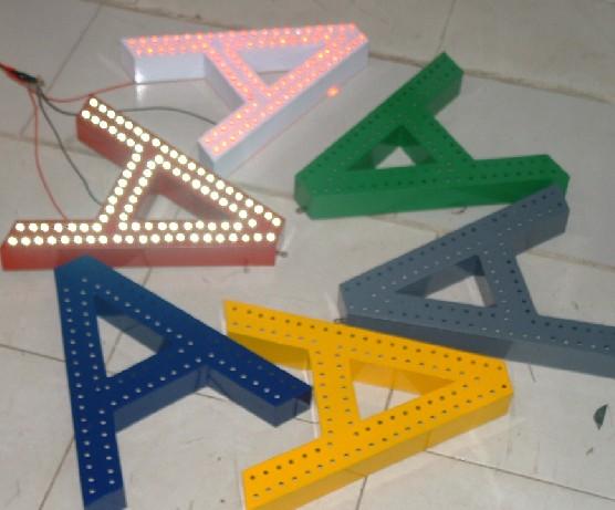 溫州外露發(fā)光字圖片